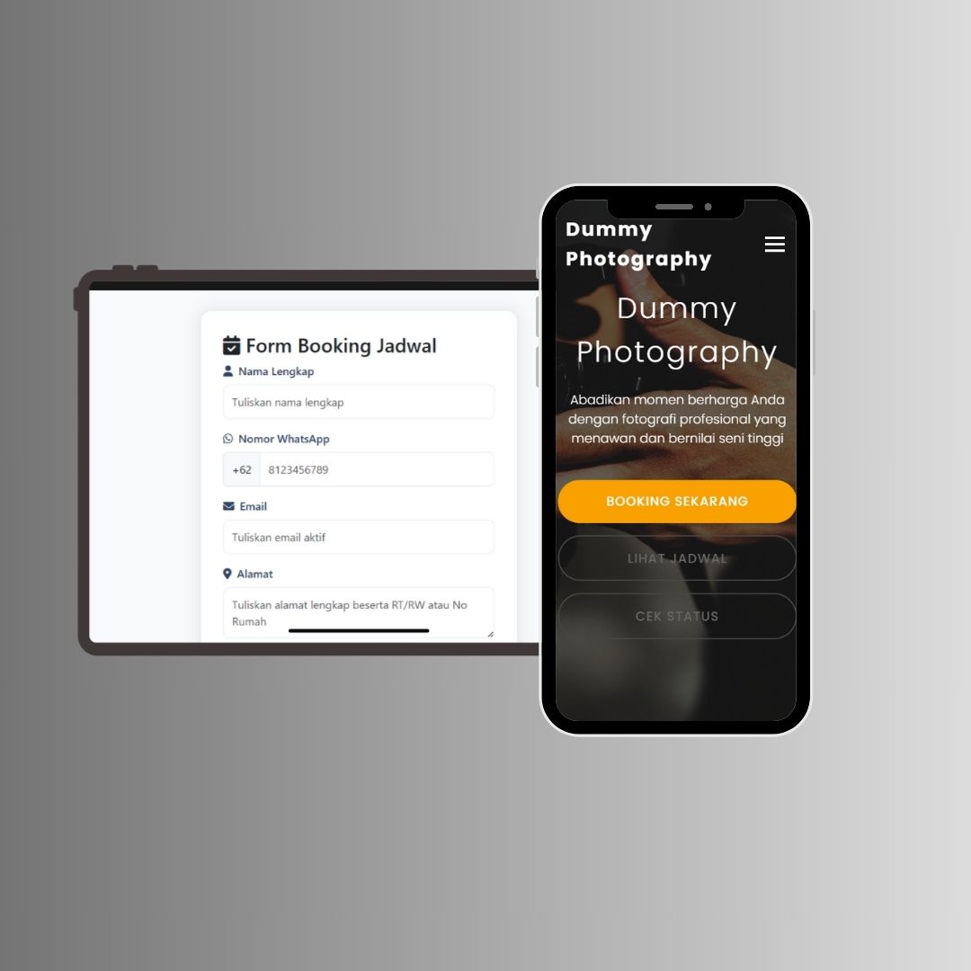 Sistem Booking Fotografer