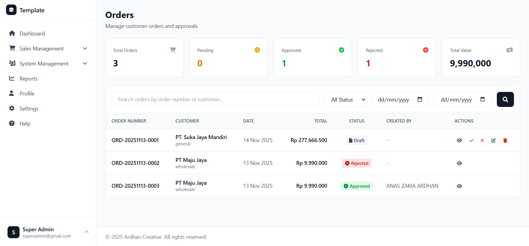 Backend Aplikasi Mobile Sales